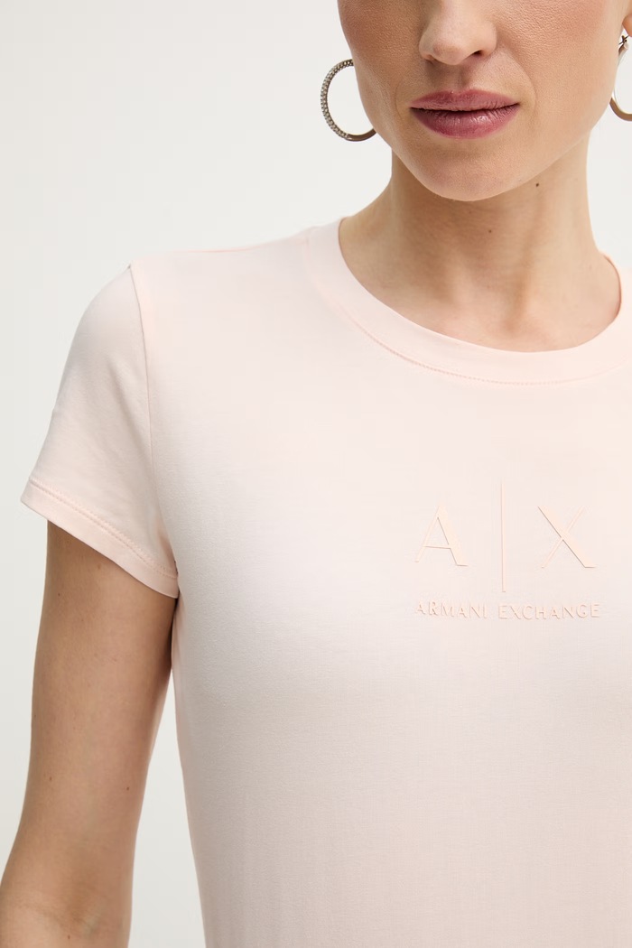 Armani Exchange t-shirt rosa XW001458.AF16294