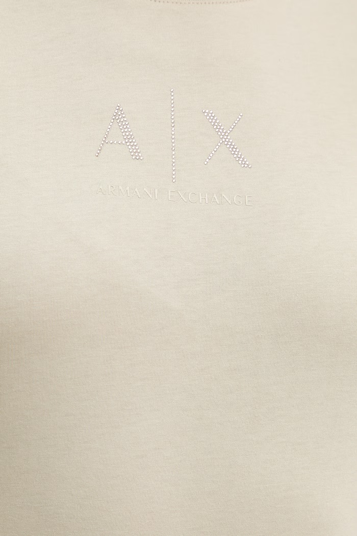 Bavlnené tričko Armani Exchange XW001459.AF10356 béžová