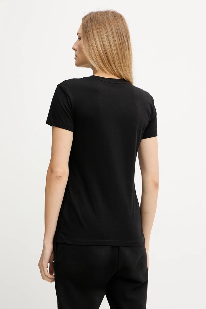 Oblečenie Bavlnené tričko Armani Exchange XW001358.AF10356 čierna