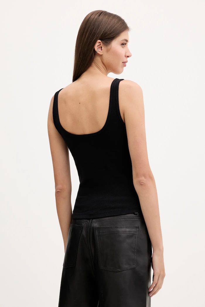 Oblečení Top Guess Jeans W5YP35.KA0H1 černá