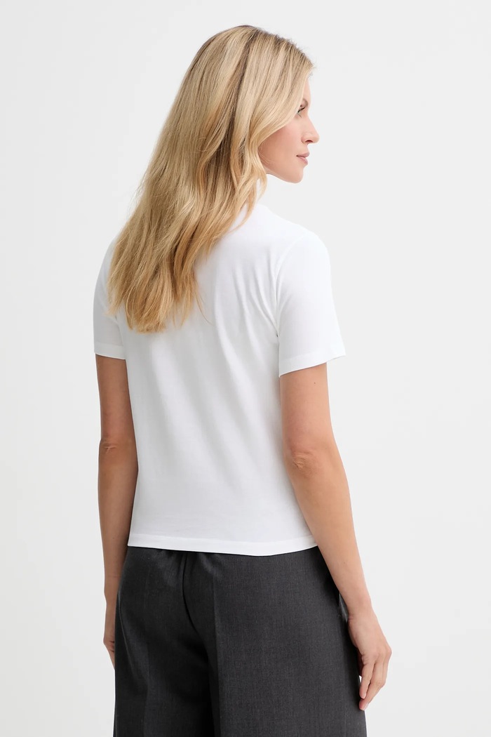 Odzież A.P.C. T-shirt bawełniany A.P.C. x MARC JACOBS COHKS.F26555 biały