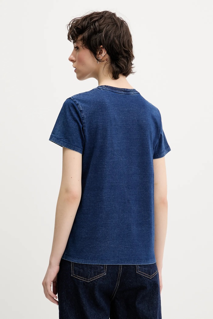 Oblečení Tričko Guess Jeans W5YI22.KCTL1 námořnická modř