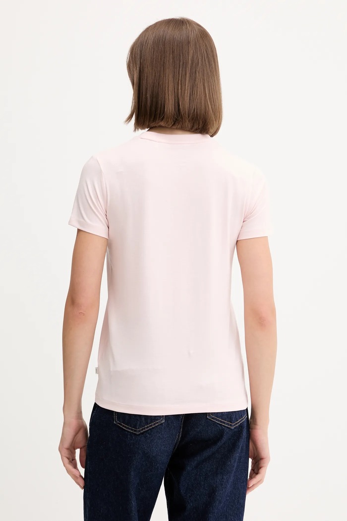 Odzież Guess Jeans t-shirt W5YI23.J1314 różowy
