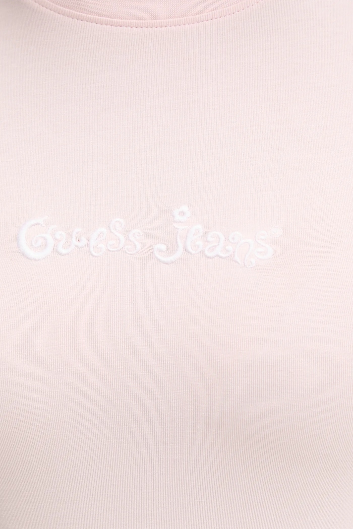 Kratka majica Guess Jeans W5YI24.J1314 roza