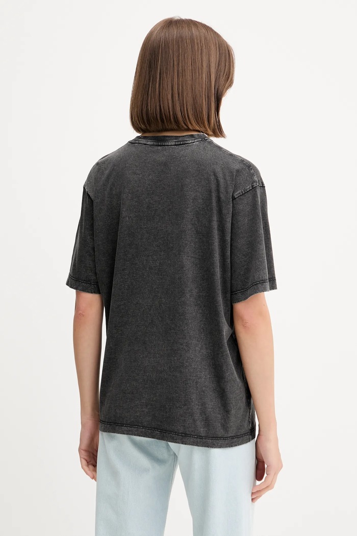 Odzież Guess Jeans t-shirt bawełniany W5YI25.K8HM0 czarny