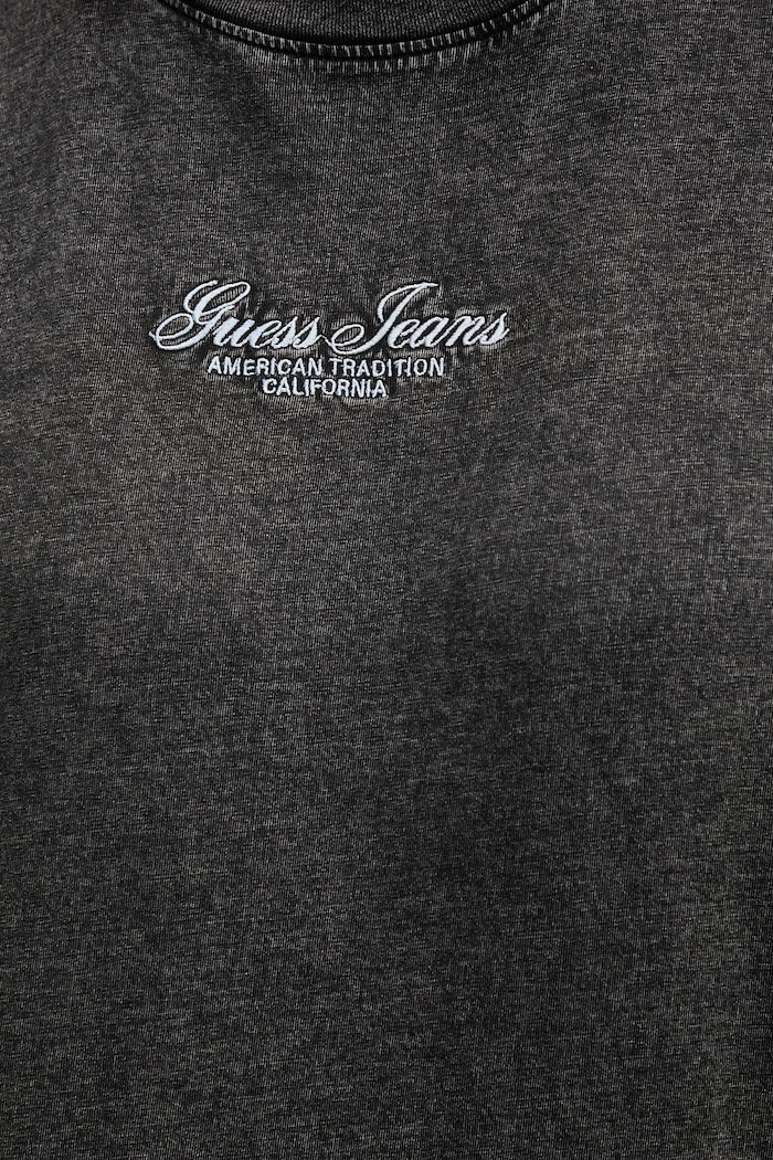 Guess Jeans t-shirt bawełniany W5YI25.K8HM0 czarny