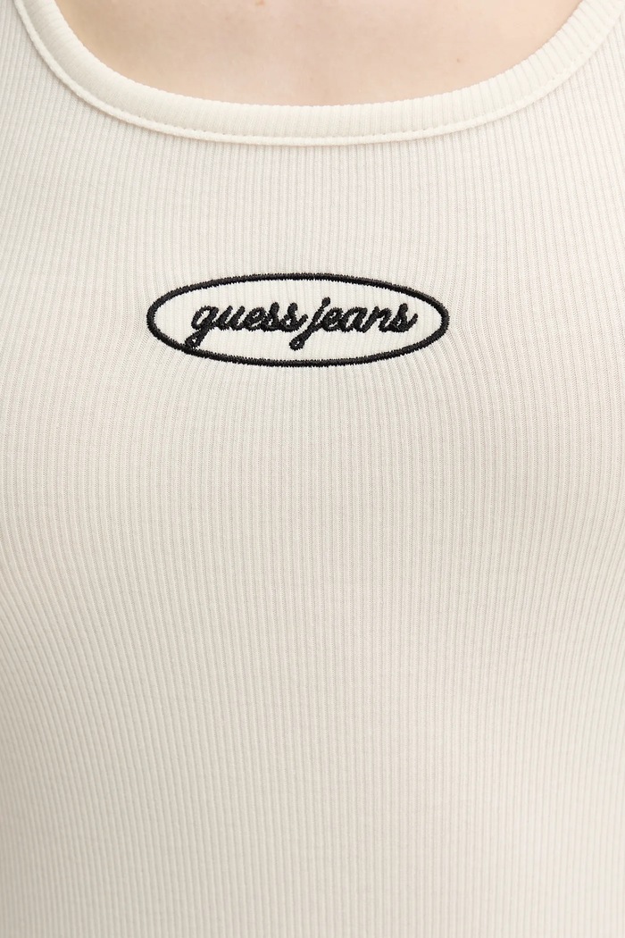 Šaty Guess Jeans W5YK0I.KA0H1 béžová