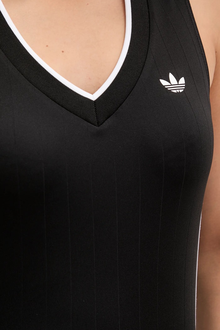 Top adidas Originals V-Neck adidas Originals μαύρο KD2279
