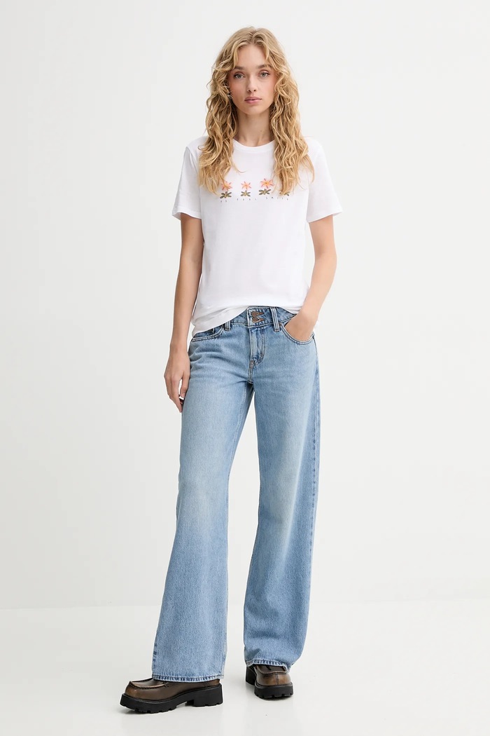 PS Paul Smith tricou din bumbac W2R.G799.TP5428 alb AW25