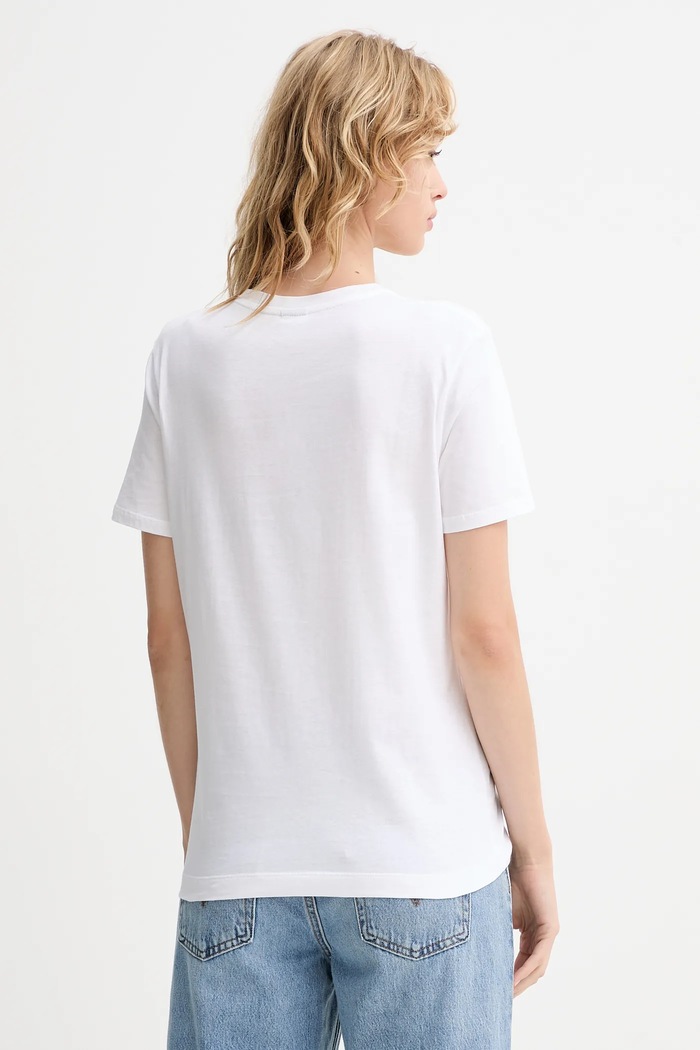 Îmbrăcăminte PS Paul Smith tricou din bumbac W2R.G799.TP5428 alb