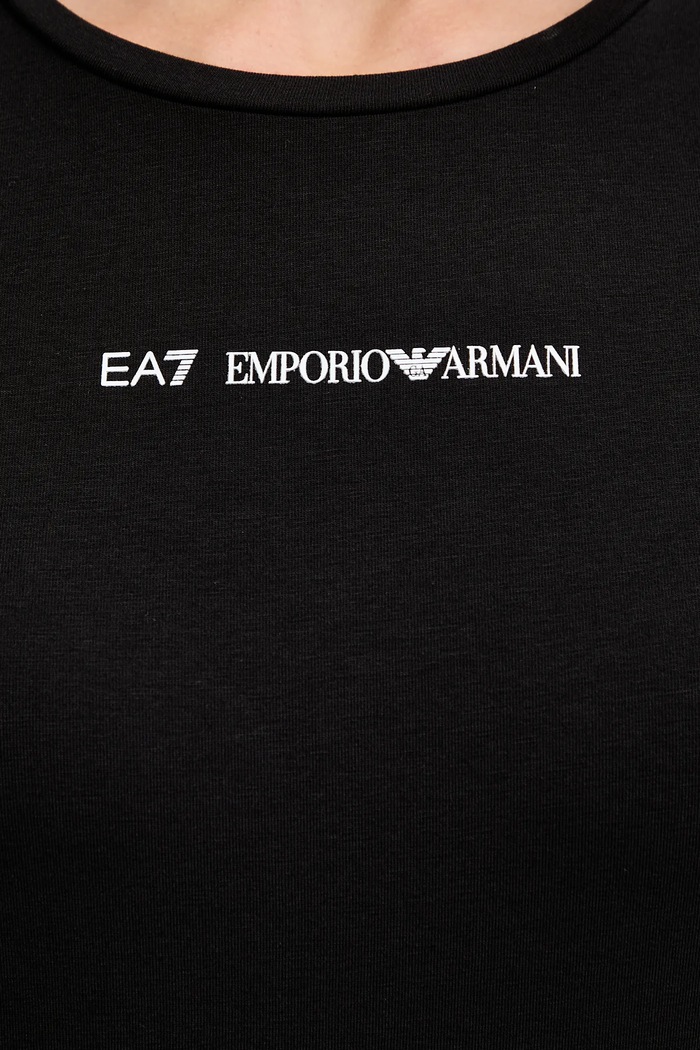 Tričko EA7 Emporio Armani čierna AF12115.7W000798