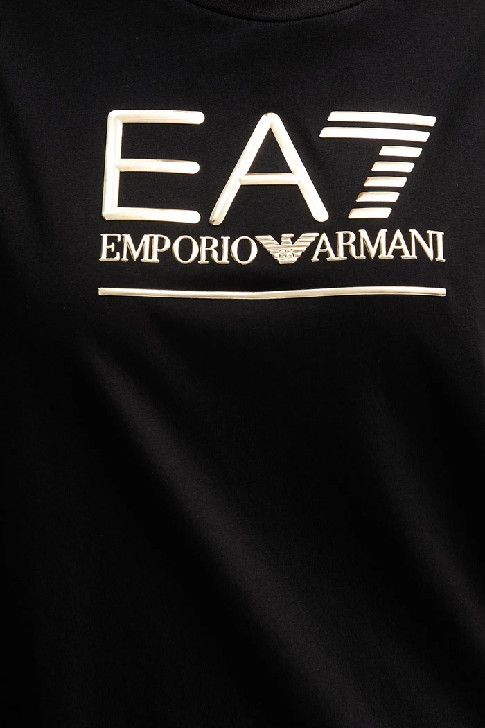 EA7 Emporio Armani tricou din bumbac AF12503.7W000414 negru