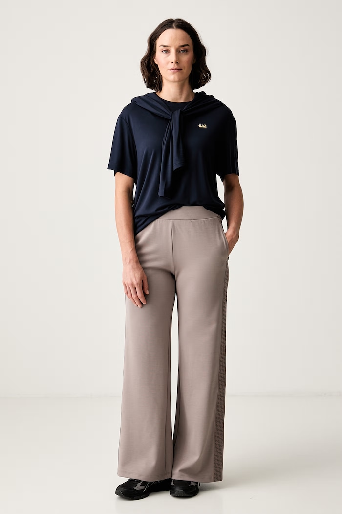 EA7 Emporio Armani тениска дамска с вискоза AF13919.7W000189 тъмносин SS26