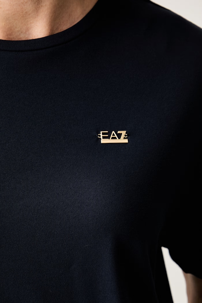 EA7 Emporio Armani тениска дамска с вискоза AF13919.7W000189 тъмносин