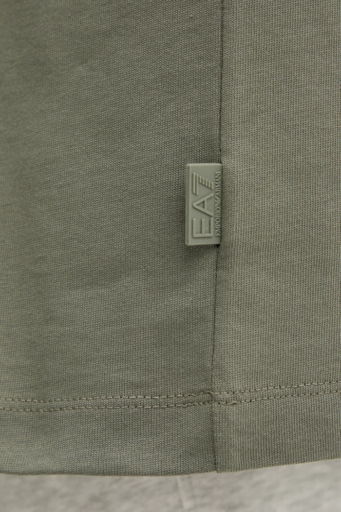 EA7 Emporio Armani t-shirt bawełniany AF12957.7W000726 zielony