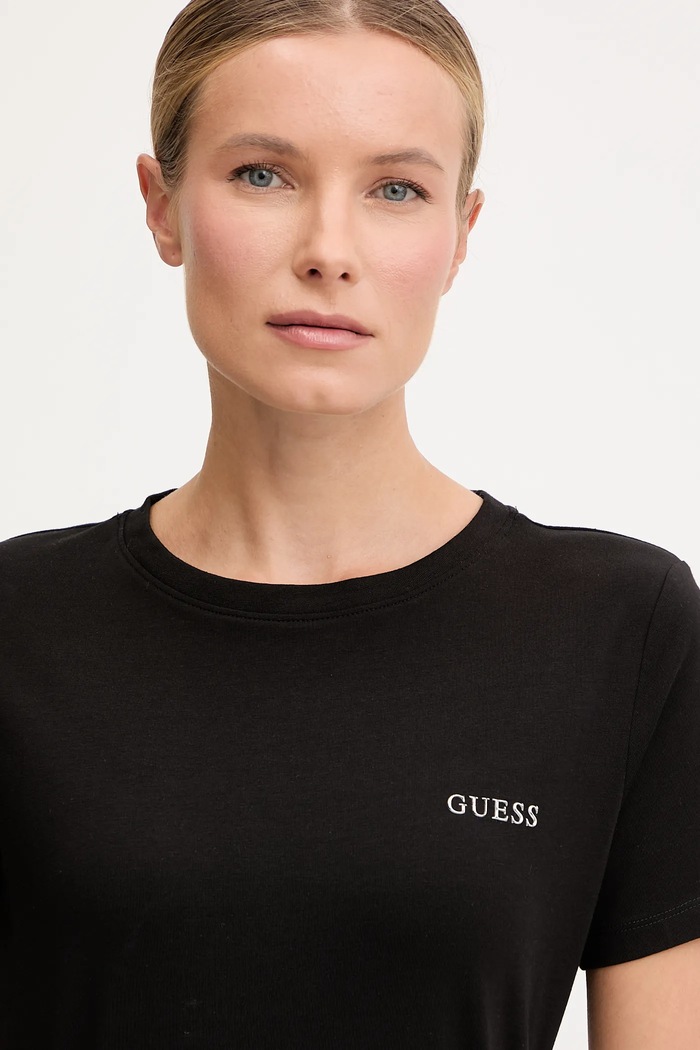 Guess t-shirt NEW COLETTE fekete V5BI00.J1314