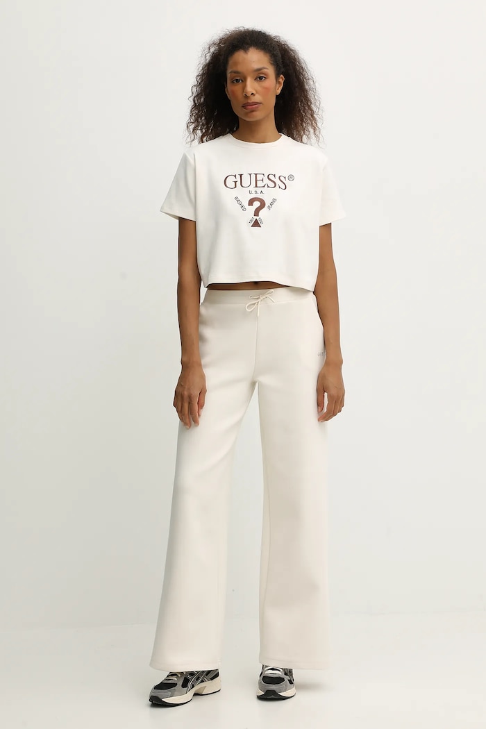 Tričko Guess FABIA V5BI01.K1891 béžová AW25