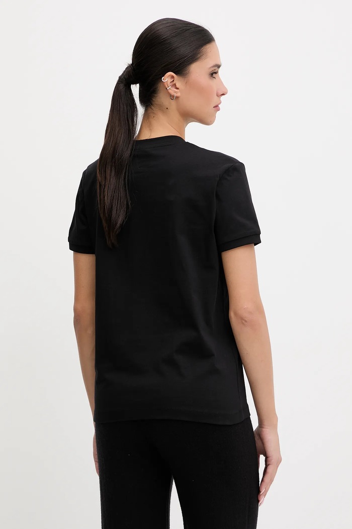 Îmbrăcăminte Guess tricou din bumbac CLELIA V5BI12.K8FQ4 negru
