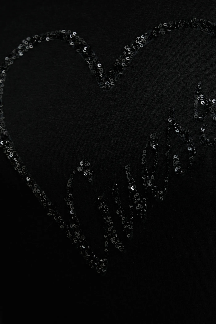 Guess tricou LOVE V5BI13.J1314 negru