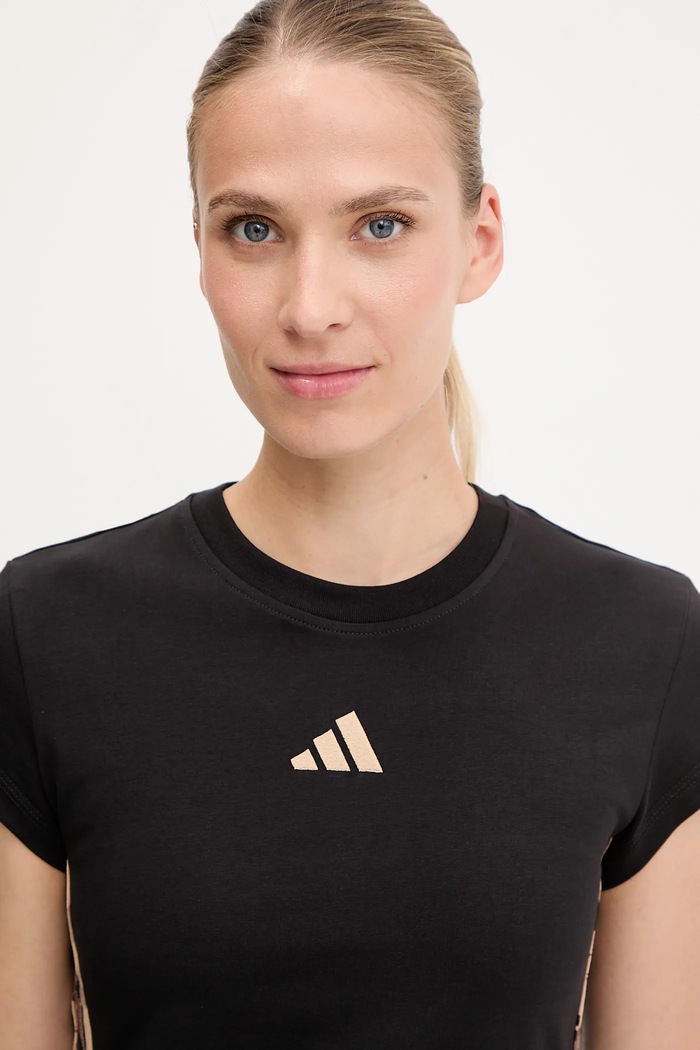 adidas t-shirt Animal czarny JM1856
