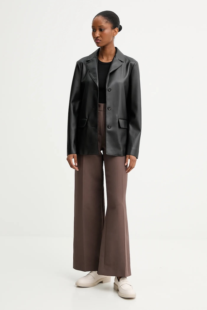 Топ MM by Max Mara TONDO 2526946017600 черен AW25