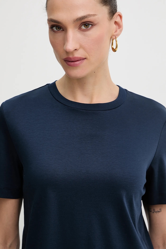 Тениска MM by Max Mara COMODO тъмносин 2526946027600