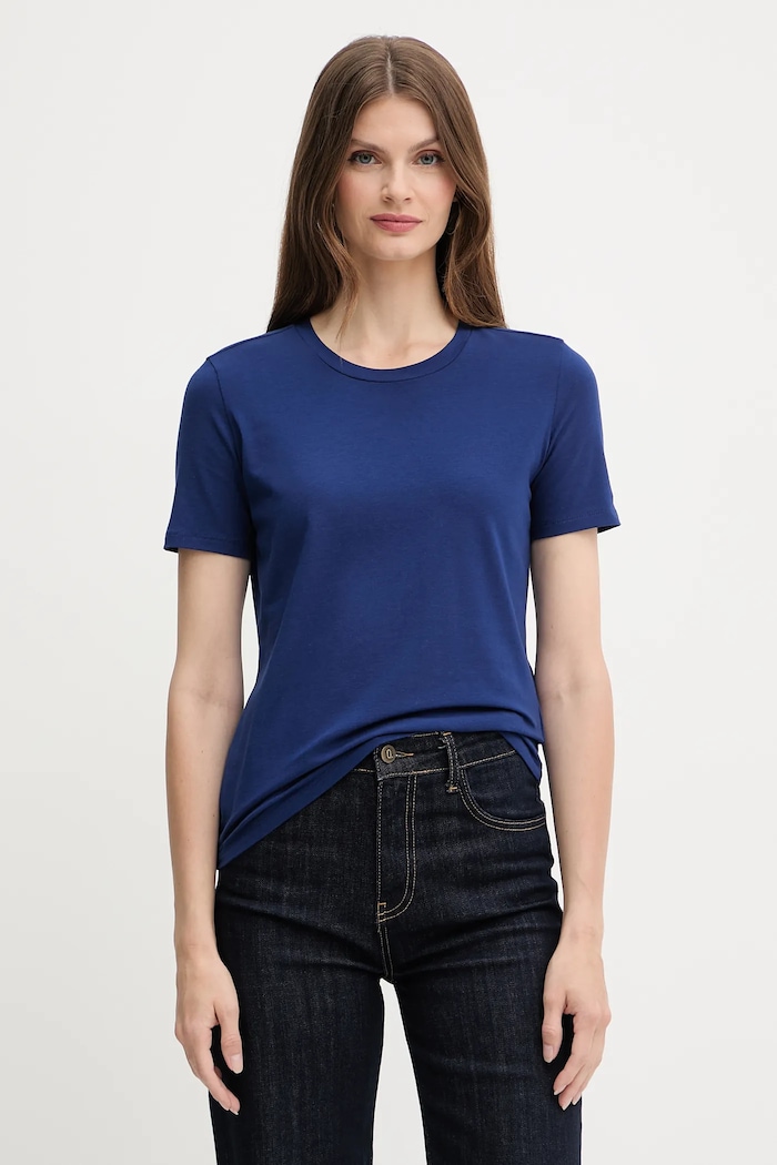Тениска MM by Max Mara MULINO стандартна син 2526976017600