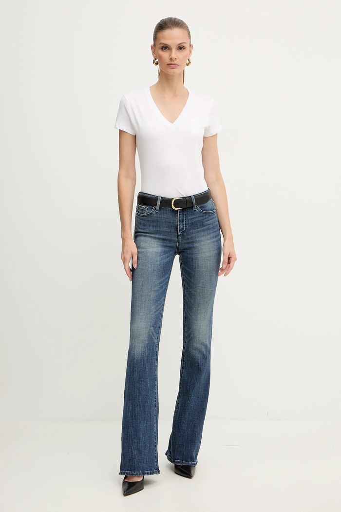 Armani Exchange t-shirt bawełniany XW001008.AF17172 biały AW25