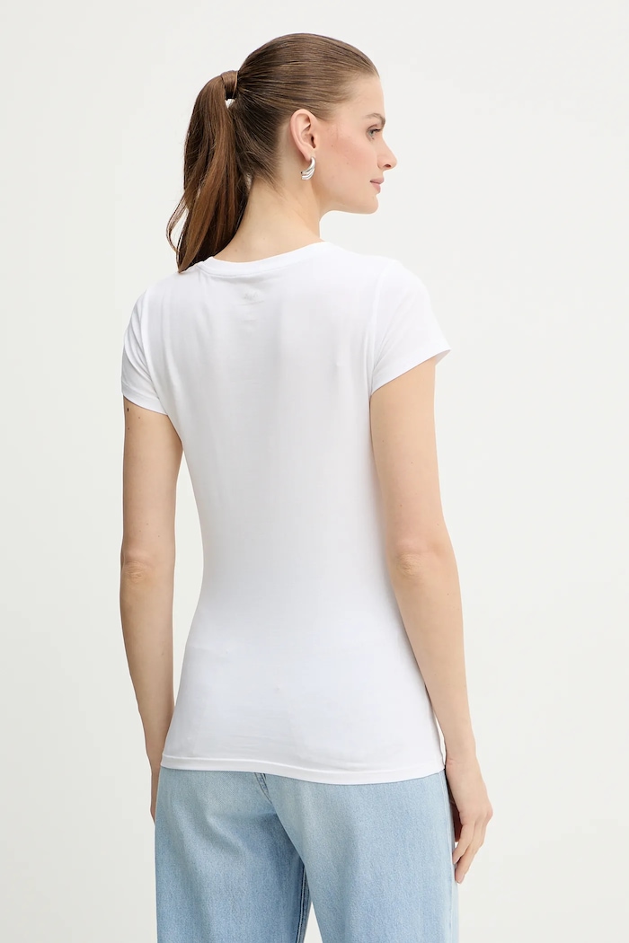 Odzież Armani Exchange t-shirt XW001347.AF17173 biały