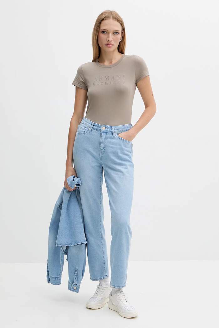 Tričko Armani Exchange XW001349.AF17173 zelená AW25