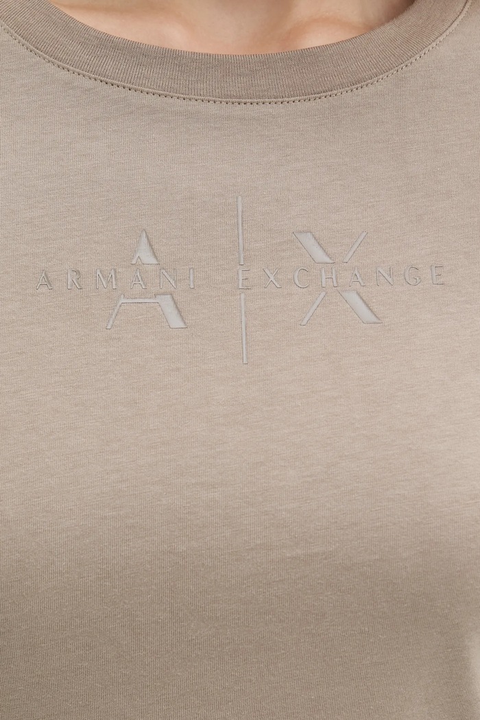 Armani Exchange tricou din bumbac XW001366.AF10356 verde