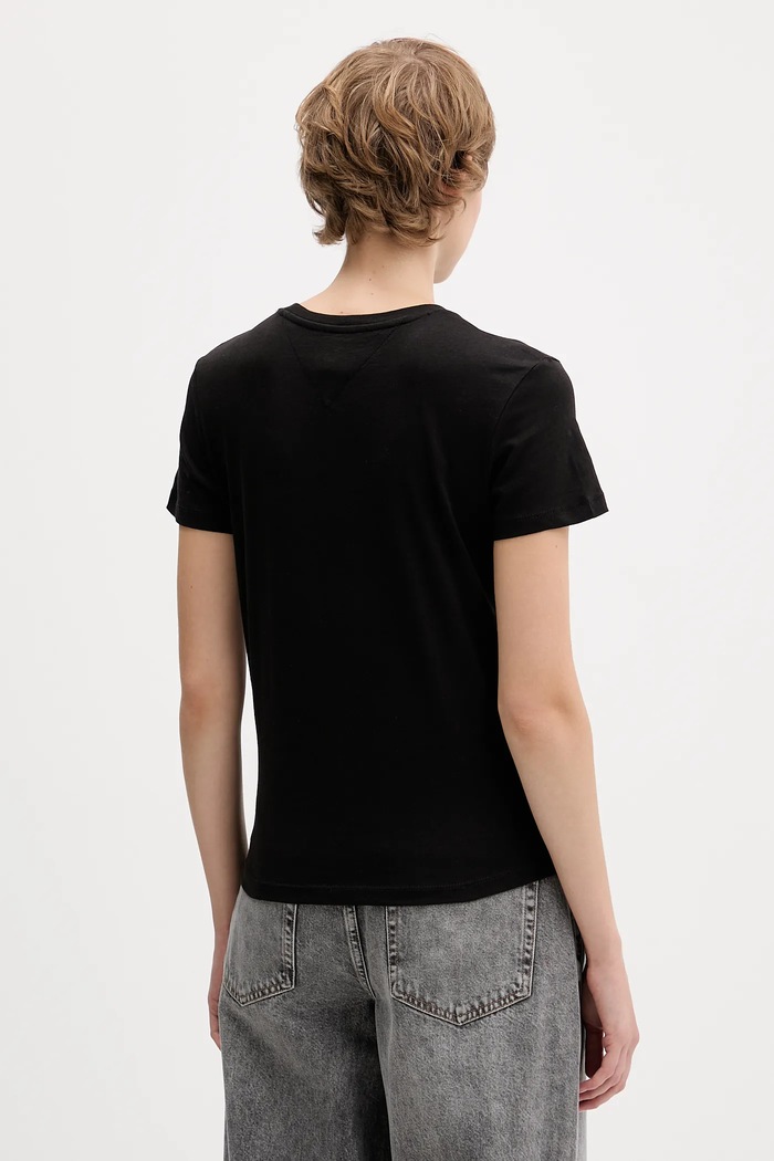 Oblečenie Tričko Tommy Jeans DW0DW21956 čierna