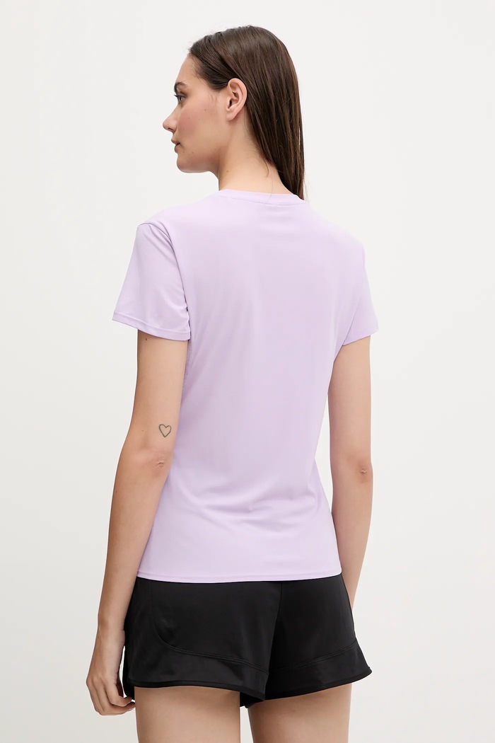 Odzież adidas Performance t-shirt treningowy Adizero JM8336 fioletowy