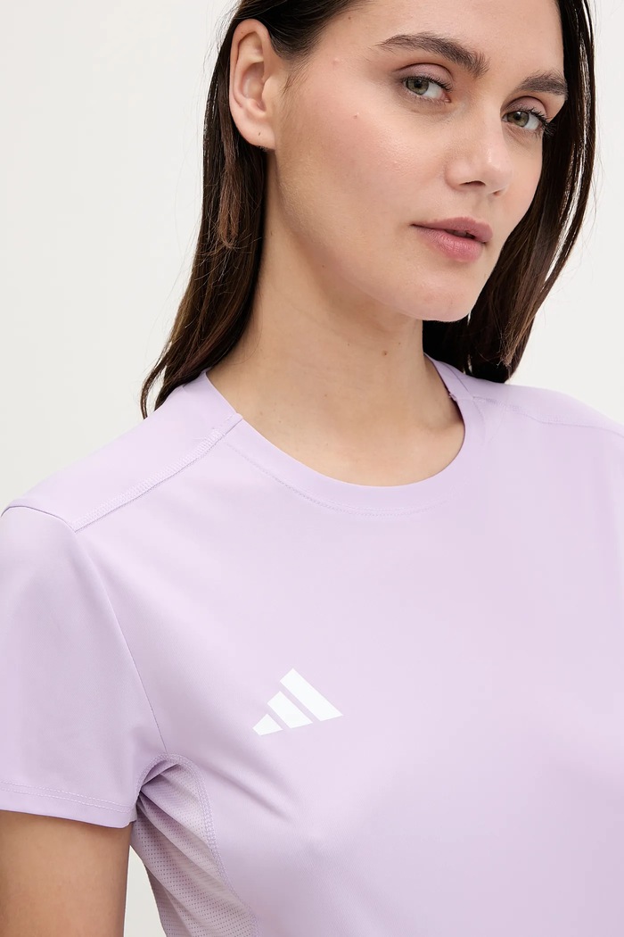 adidas Performance t-shirt treningowy Adizero fioletowy JM8336