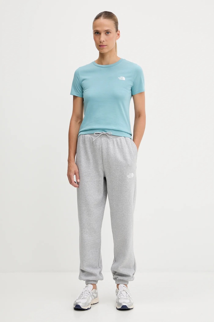The North Face T-shirt Simple Dome NF0A87NHBOA1 niebieski AW25