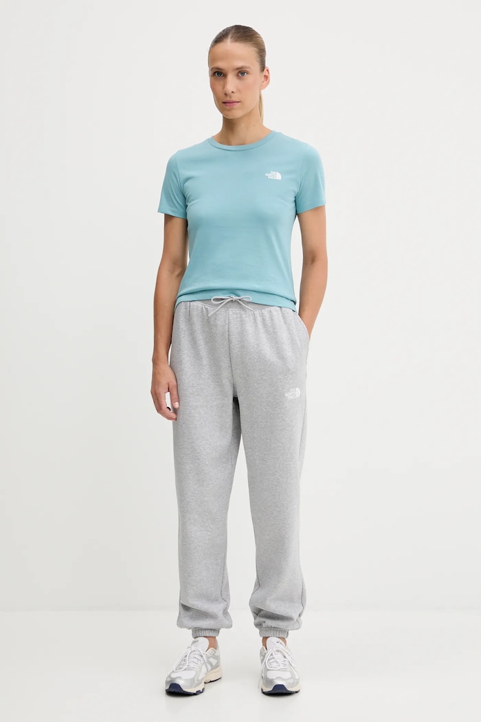 The North Face T-shirt Simple Dome NF0A87NHBOA1 niebieski AW25