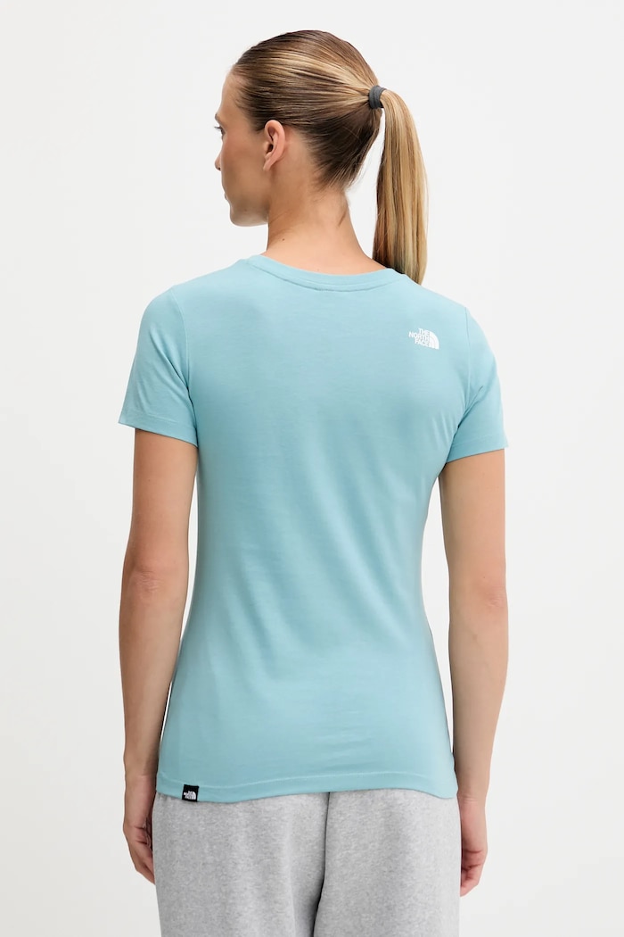Odzież The North Face T-shirt Simple Dome NF0A87NHBOA1 niebieski