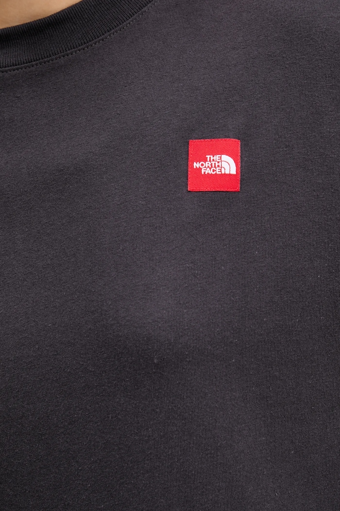 The North Face t-shirt bawełniany Redbox NF0A8EG60SA1 szary