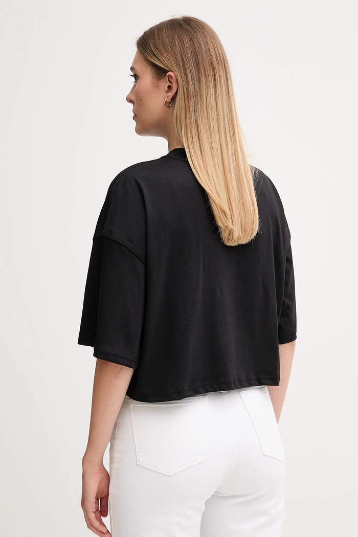 Îmbrăcăminte Alpha Industries tricou din bumbac 258064.03 negru