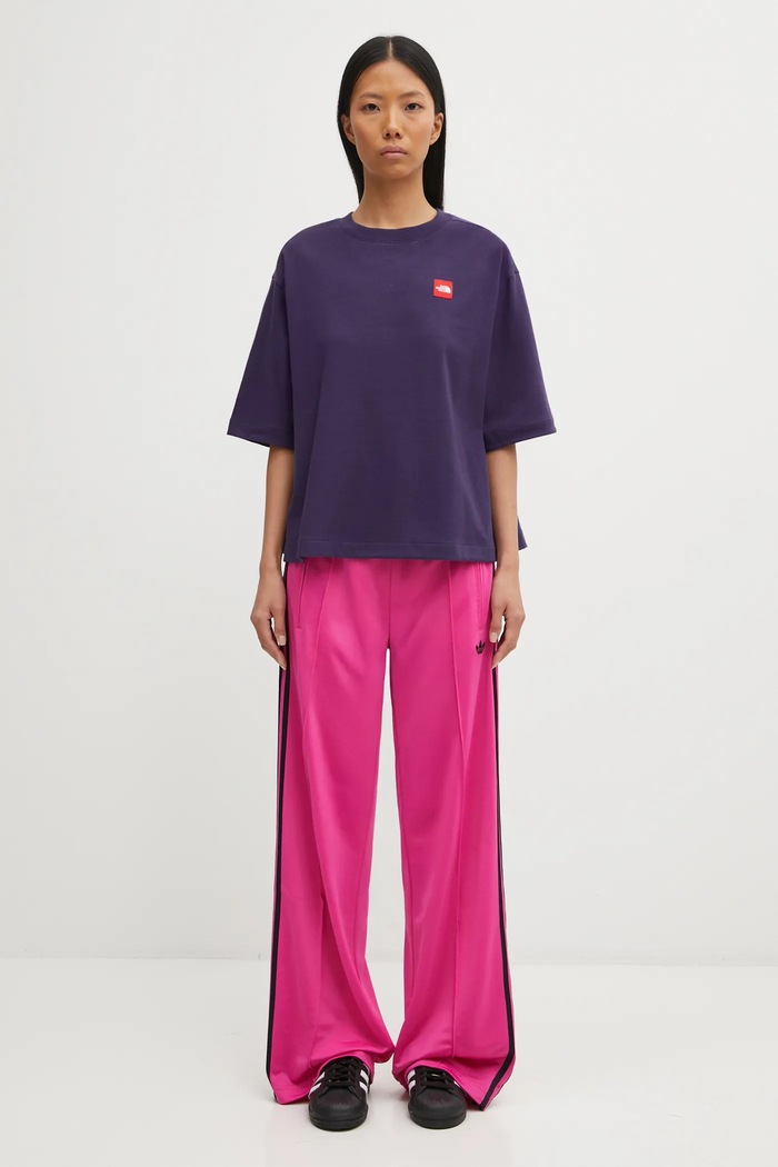 The North Face t-shirt in cotone Redbox NF0A8EG61JI1 violetto