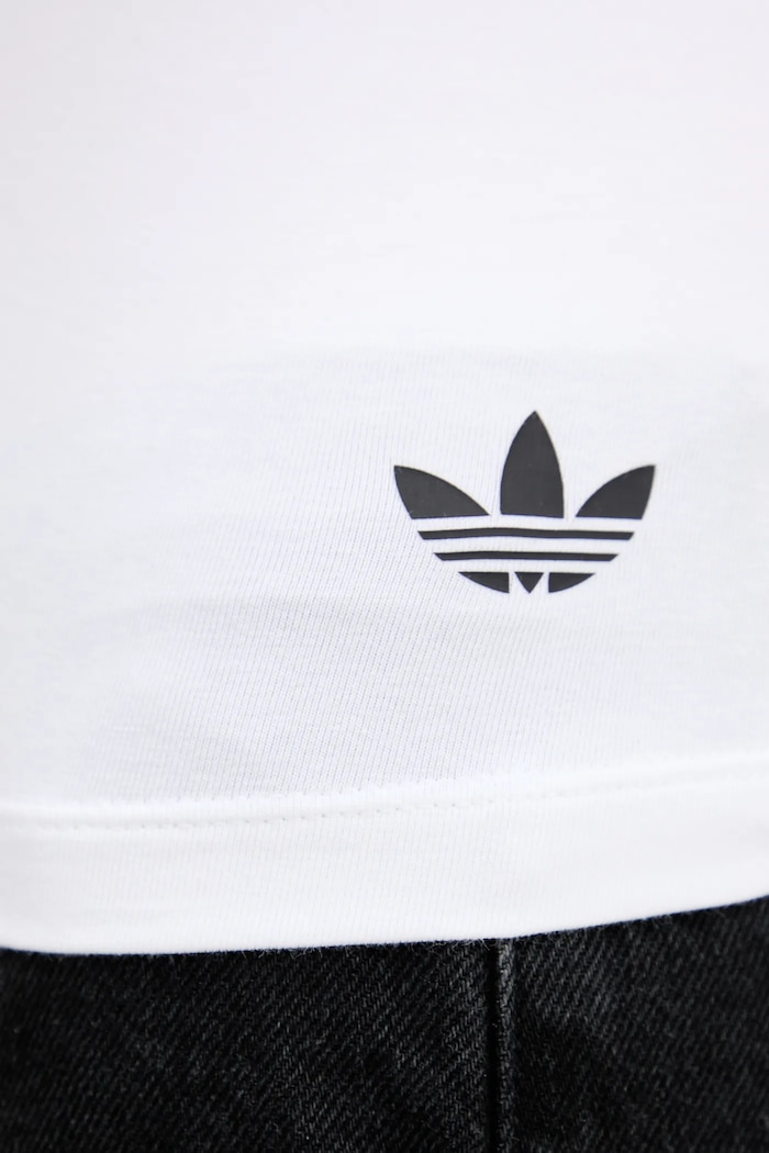 adidas Originals t-shirt Bandeau Ss JV9741 biały