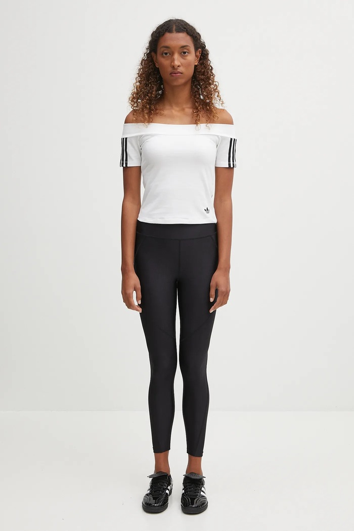 Tričko adidas Originals Bandeau Ss JV9741 biela