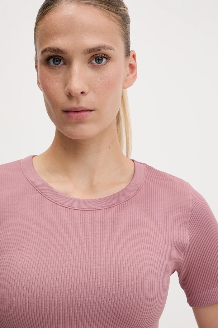 Hummel tricou de antrenament femei roz 230306