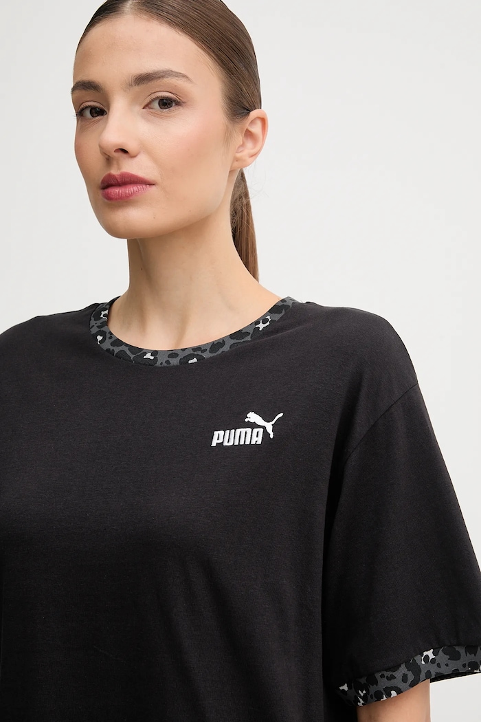 Puma tricou din bumbac negru 688082.