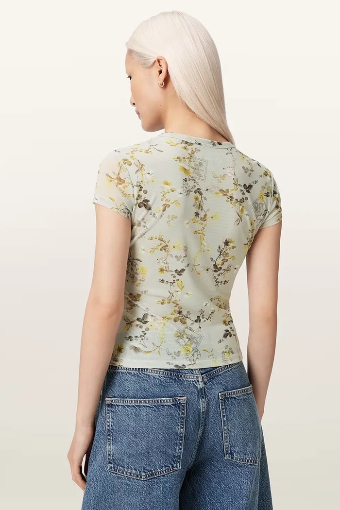 AllSaints tričko dámske ELLIE W267JC béžová AW25