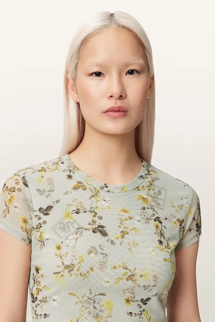 AllSaints tričko dámske ELLIE béžová W267JC