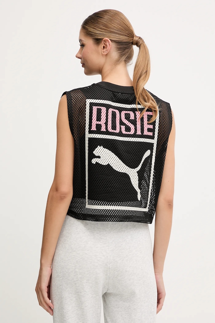 Oblečenie Top Puma PUMA x ROSÉ 633804 čierna