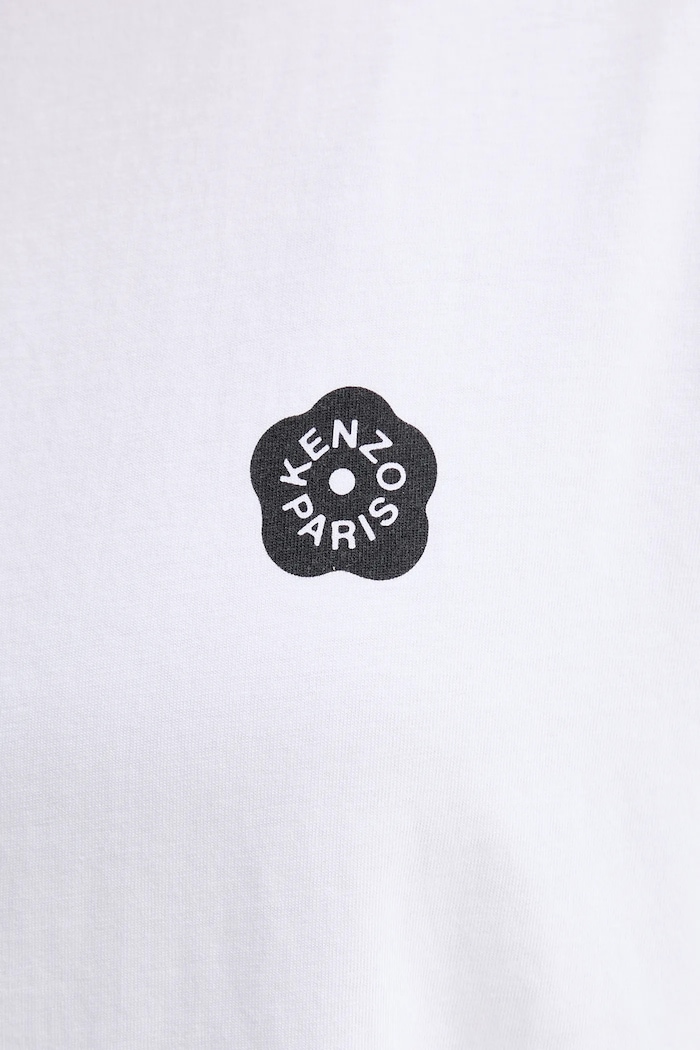 Kenzo tricou din bumbac FF52TS5524SO alb