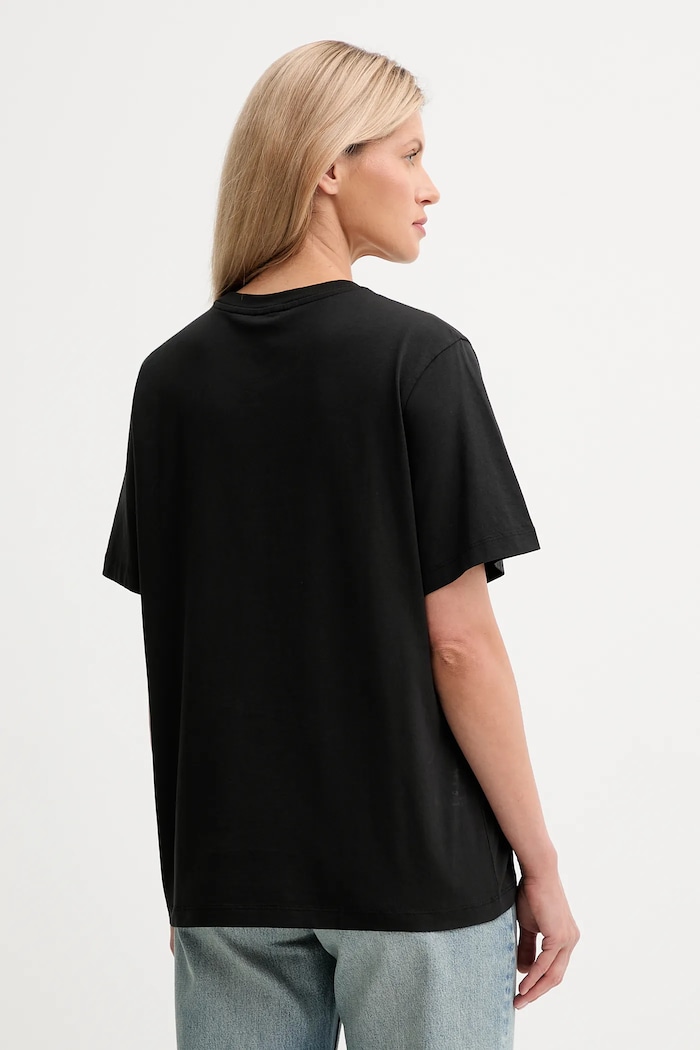 Îmbrăcăminte Kenzo tricou din bumbac FF52TS5524SO negru