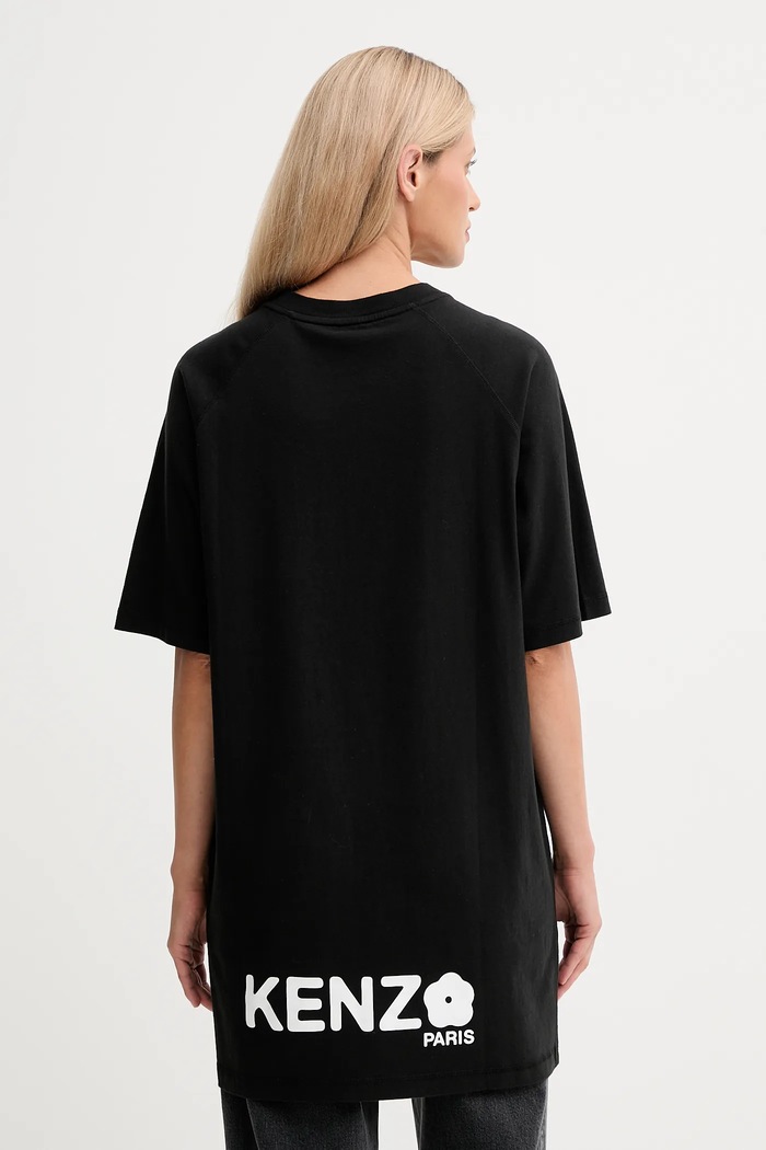 Ρούχα Βαμβακερό μπλουζάκι Kenzo FF52RO7914SG μαύρο